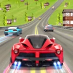 Logo of Crazy Car Traffic Racing android Application 