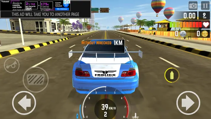 Crazy Car Traffic Racing android App screenshot 9