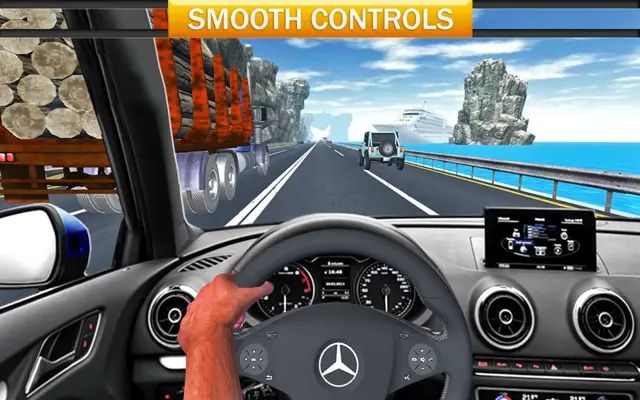 Crazy Car Traffic Racing android App screenshot 13