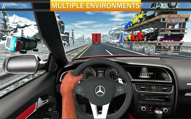 Crazy Car Traffic Racing android App screenshot 17