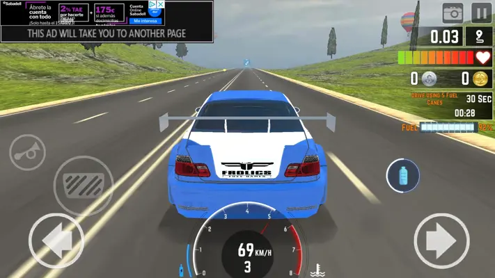 Crazy Car Traffic Racing android App screenshot 3