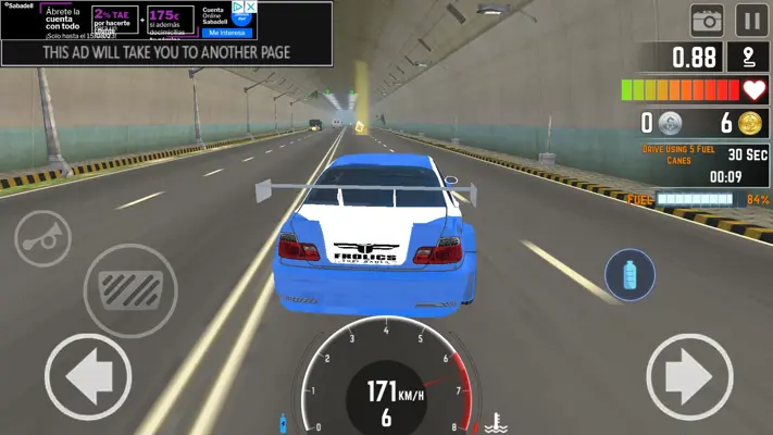 Crazy Car Traffic Racing android App screenshot 4