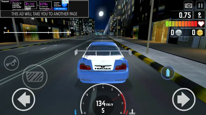 Crazy Car Traffic Racing android App screenshot 6